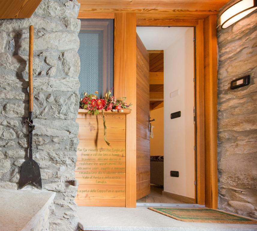 Ferienwohnung Lo Coppa Fen Aosta Exterior foto